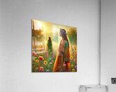 girl in the field 9 Acrylic Print