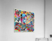 Graffiti drawing 6 Acrylic Print