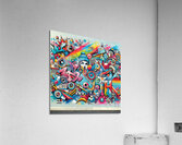 Graffiti drawing 8 Acrylic Print