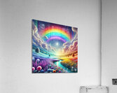 charming colorful nature 30 Acrylic Print