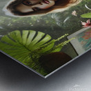 girl in the field 2 Metal print