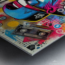 Graffiti drawing 6 Metal print