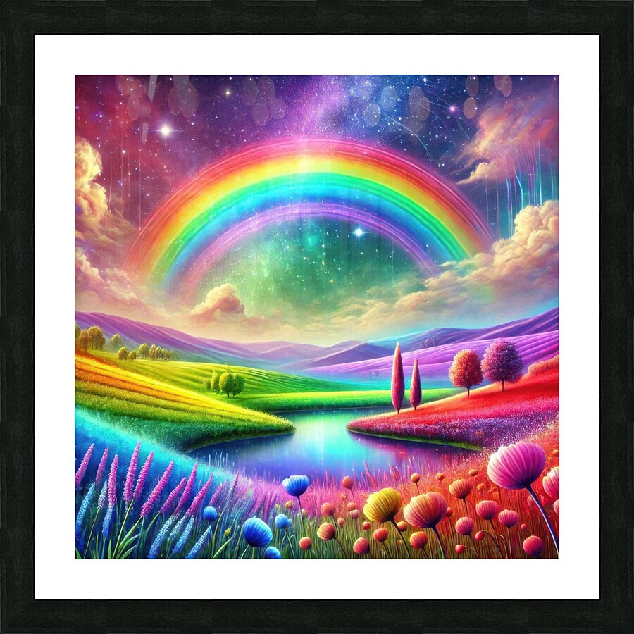 charming colorful nature 8 Picture Frame print