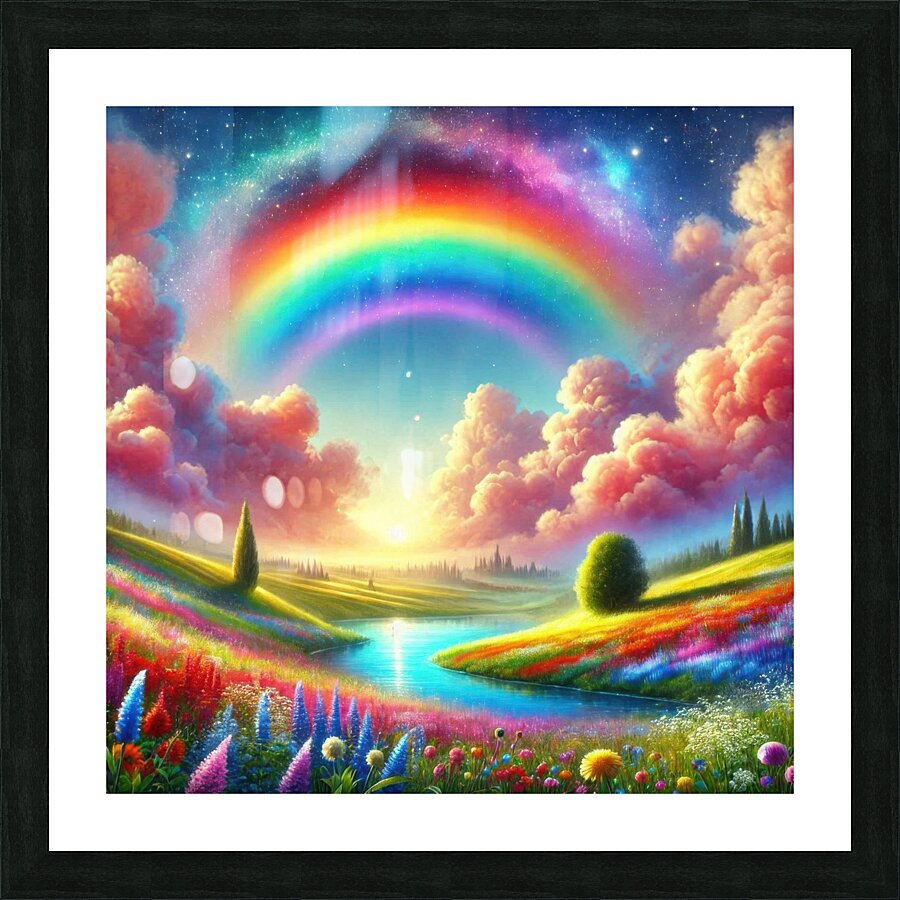 charming colorful nature 25 Picture Frame print