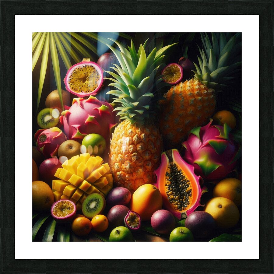 fruits 5 Picture Frame print