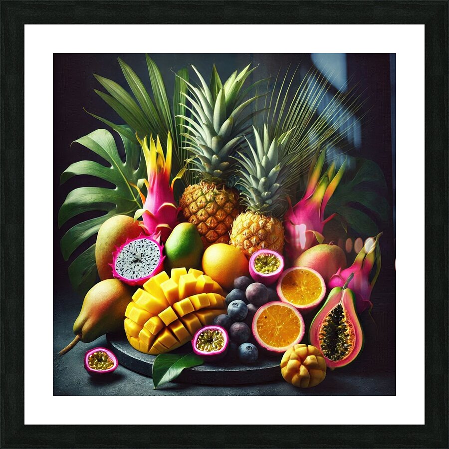 fruits 7 Picture Frame print