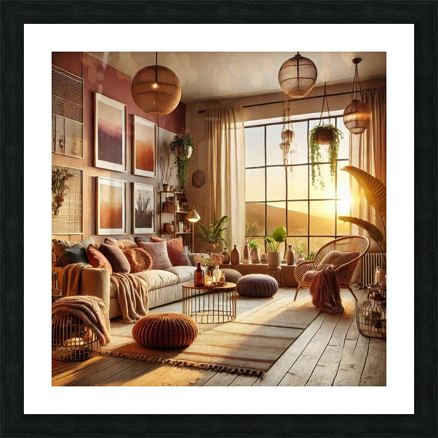 Home Decor 4 Picture Frame print