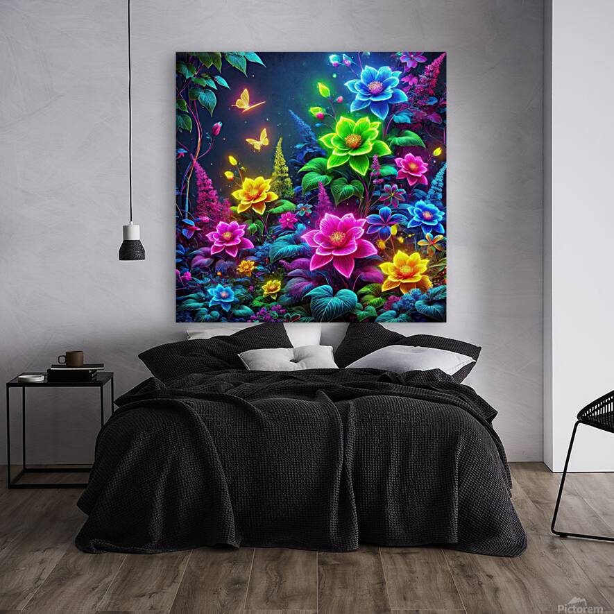 Garden flowers in bright colors 18 Reproduction