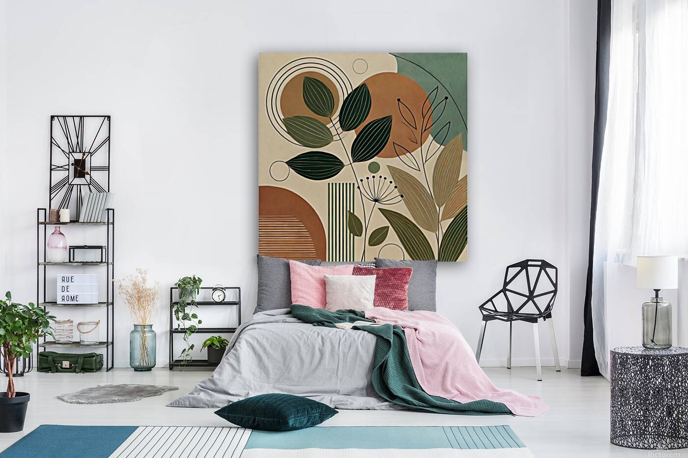 Plant art board 1 Reproduction