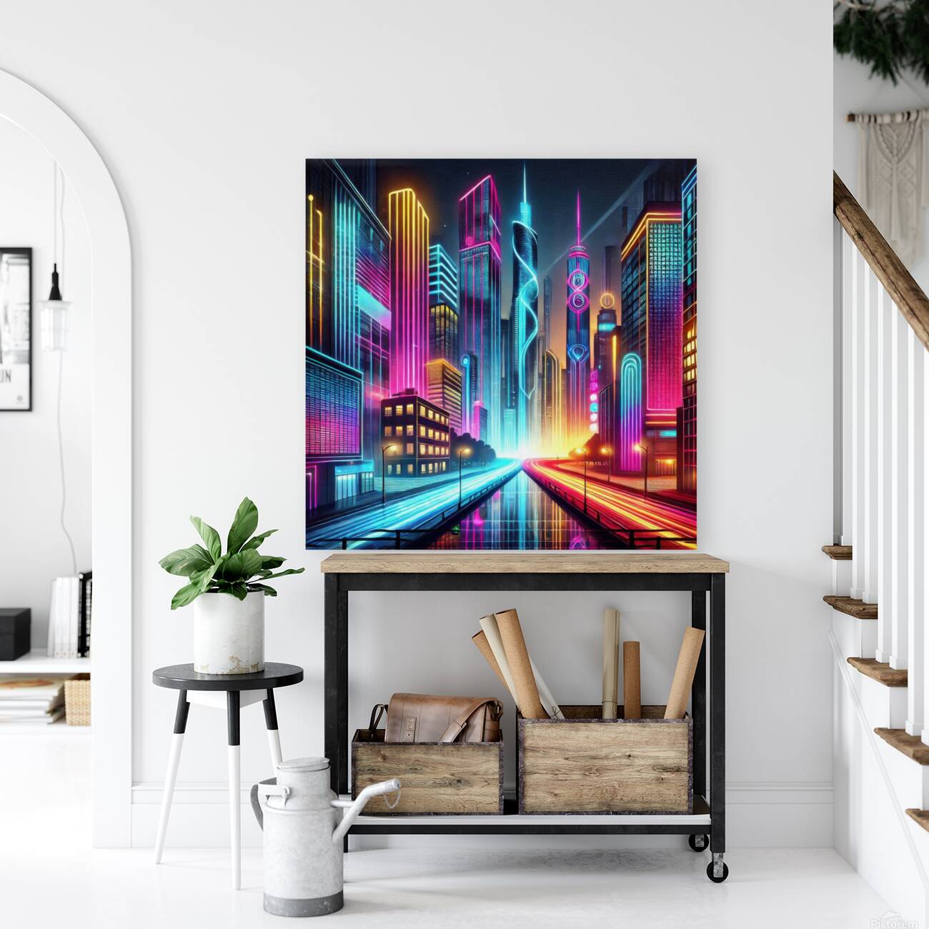 City buildings 2 Reproduction