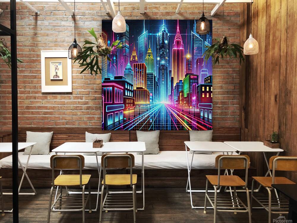 City buildings 20 Reproduction