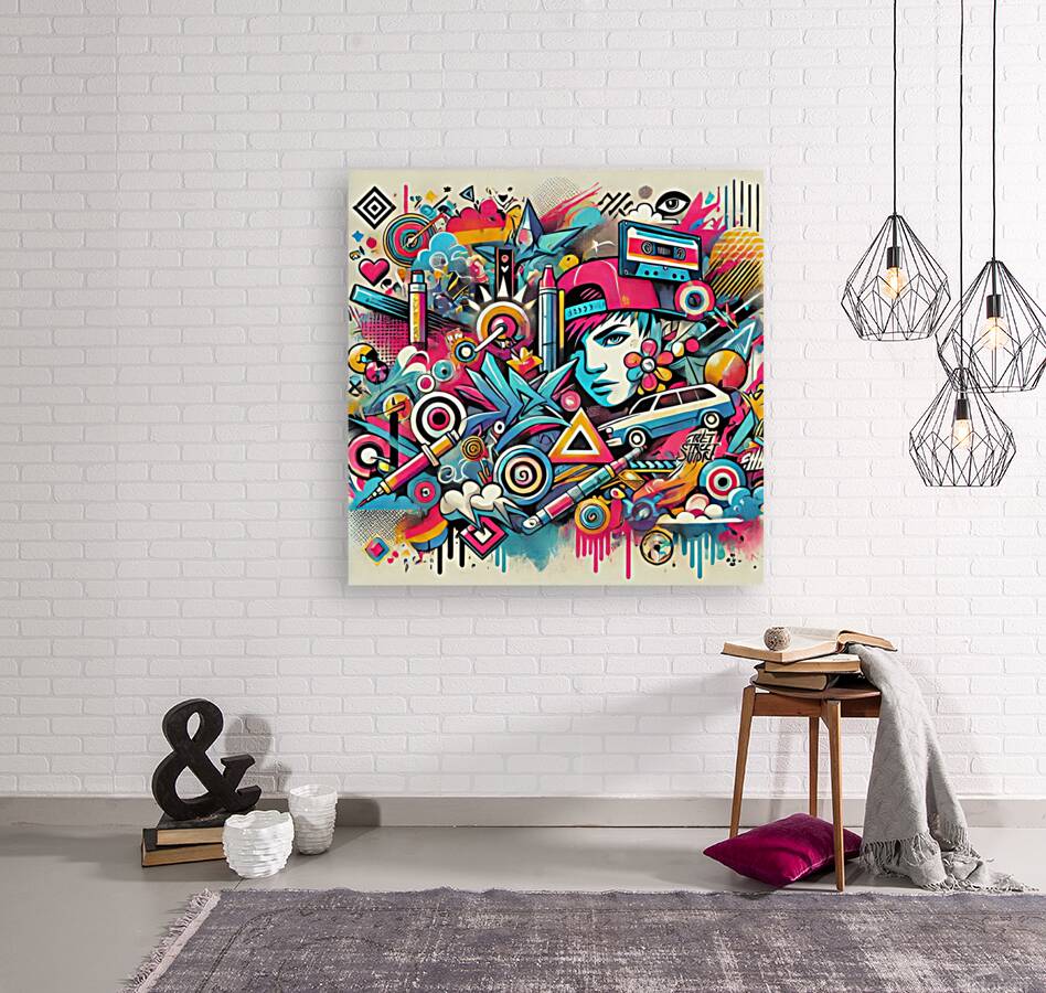 Graffiti drawing 22 Reproduction