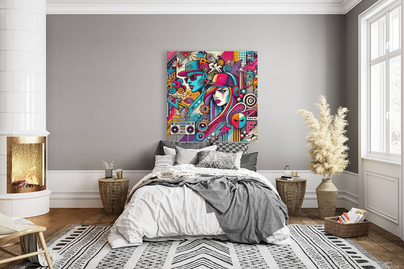 Graffiti drawing 25 Reproduction