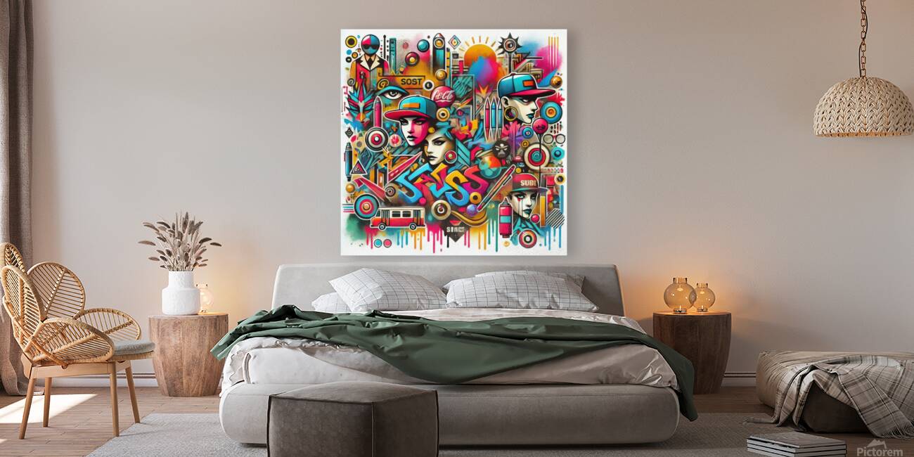 Graffiti drawing 26 Reproduction