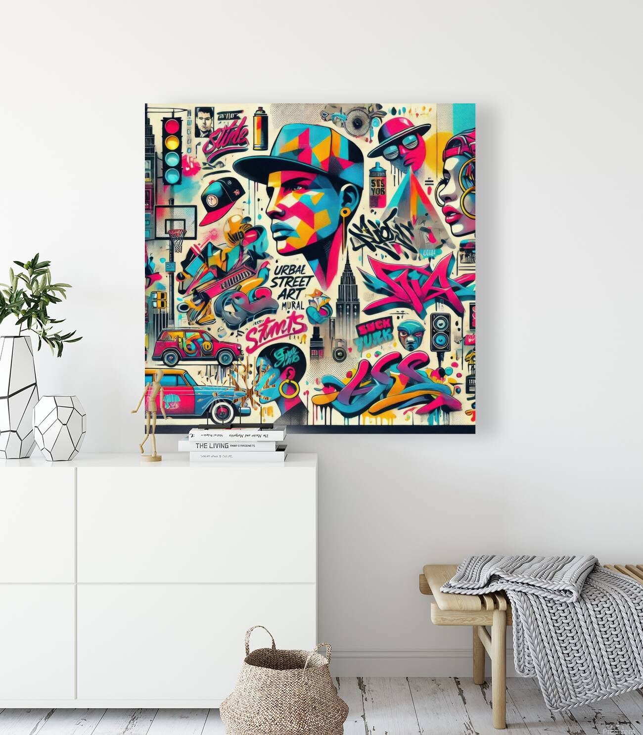 Graffiti drawing 30 Reproduction