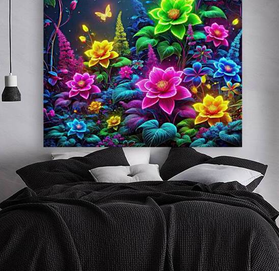 Garden flowers in bright colors 18 by Hamo