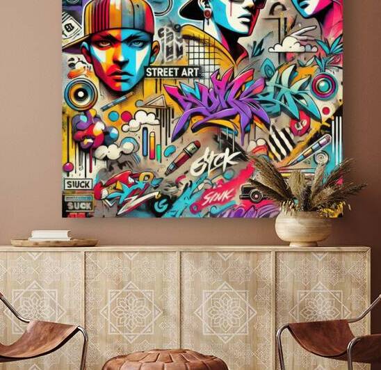 Graffiti drawing 19 by Hamo