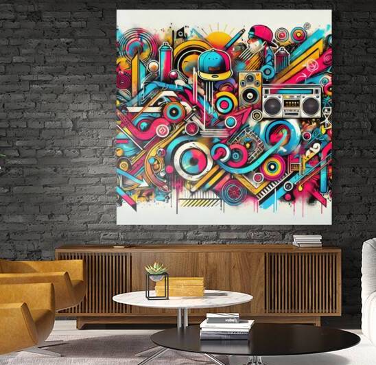 Graffiti drawing 29 by Hamo