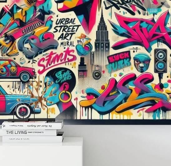 Graffiti drawing 30 by Hamo