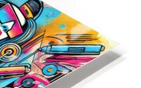 Graffiti drawing 10 HD Metal print