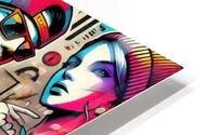 Graffiti drawing 19 HD Metal print