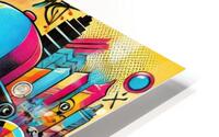 Graffiti drawing 21 HD Metal print