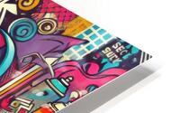 Graffiti drawing 25 HD Metal print