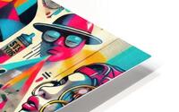 Graffiti drawing 30 HD Metal print