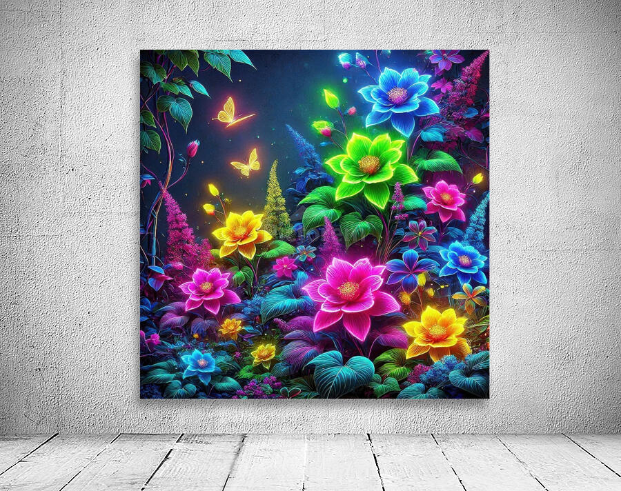 Garden flowers in bright colors 18 Wall Preview