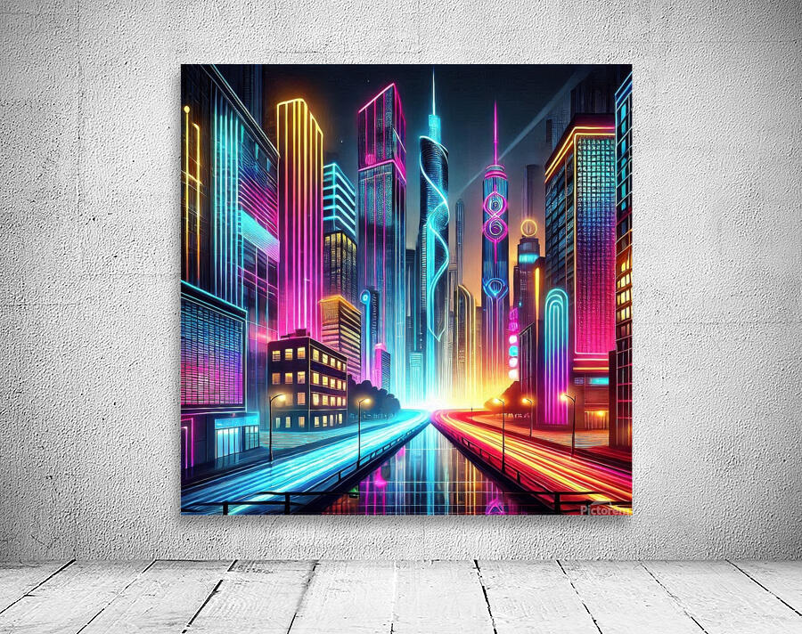 City buildings 2 Wall Preview