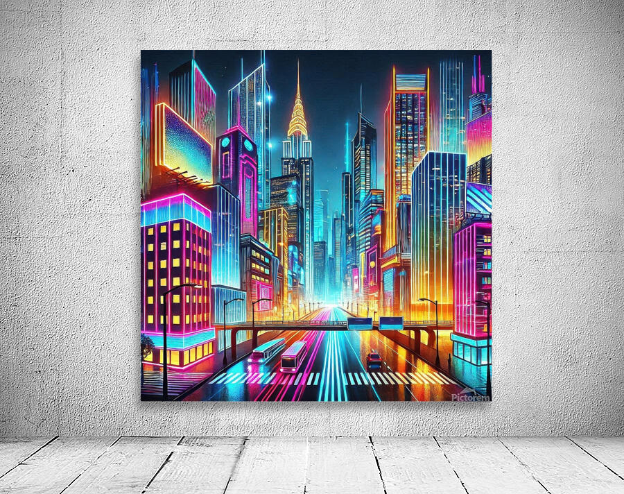 City buildings 8 Wall Preview