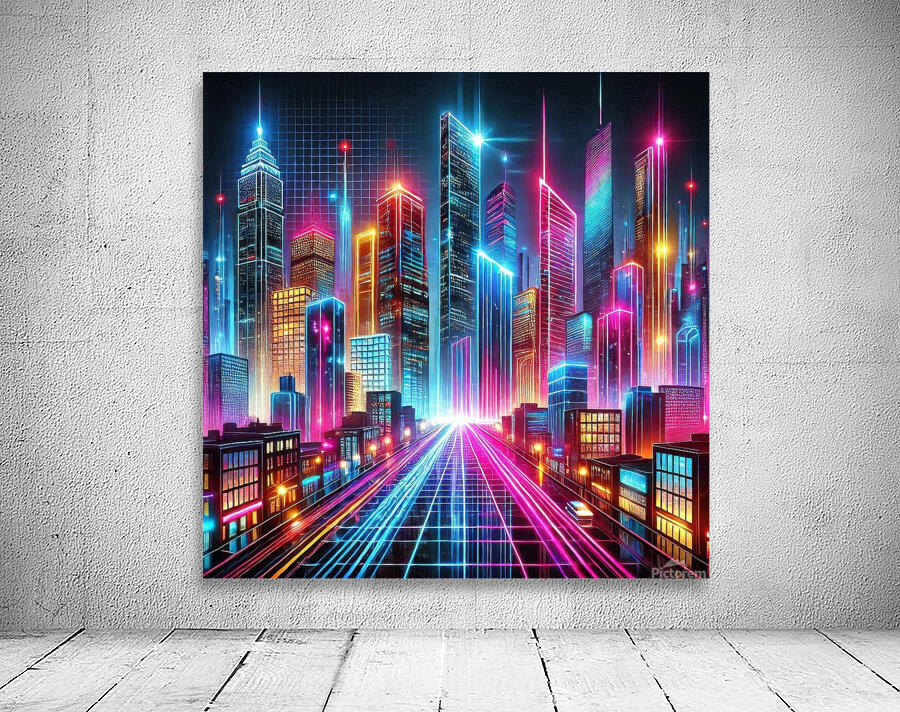 City buildings 17 Wall Preview