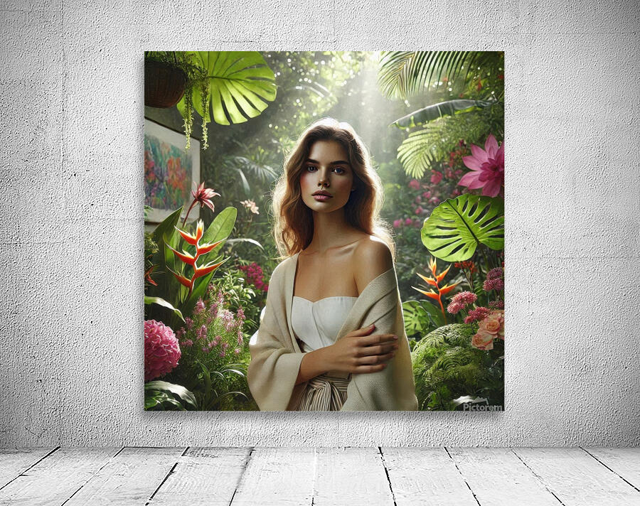 girl in the field 2 Wall Preview