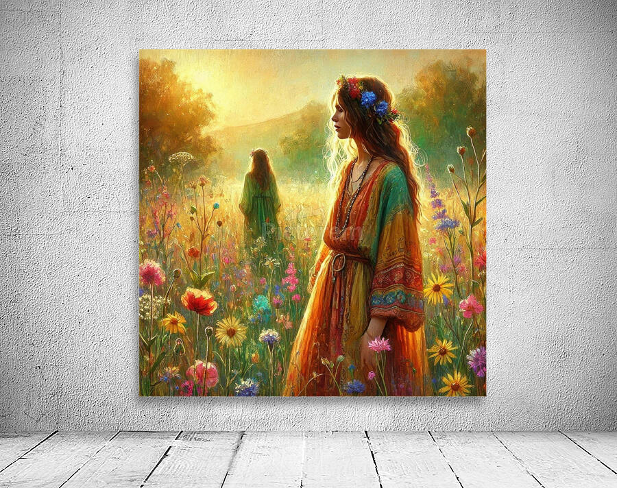 girl in the field 9 Wall Preview