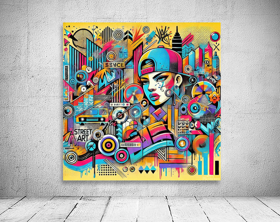 Graffiti drawing 21 Wall Preview