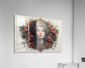 Floral Empress Acrylic Print