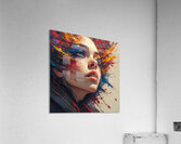 Chromatic Bloom Acrylic Print