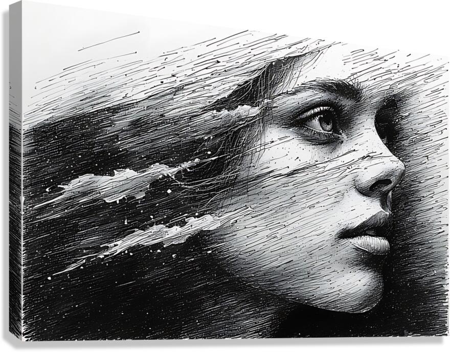 Whispers in Motion Canvas Print