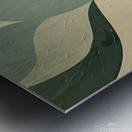 Verdant Drift Metal print
