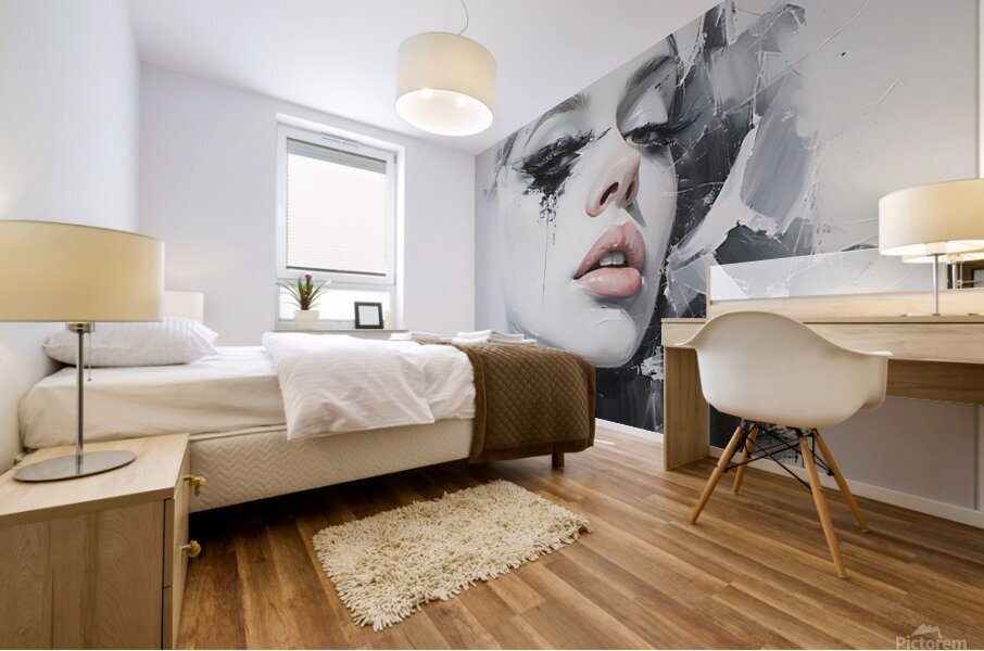 Raw Elegance Mural print
