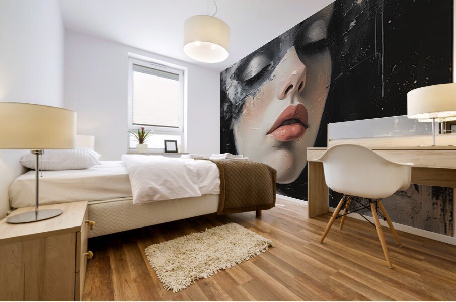 Veil of Reflection Mural print