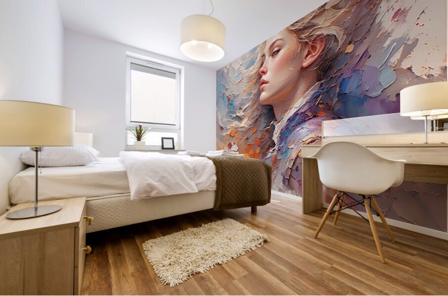 Whispers in Motion Mural print