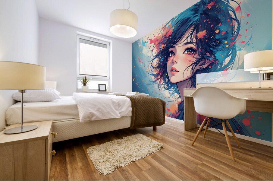 Radiant Silence Mural print