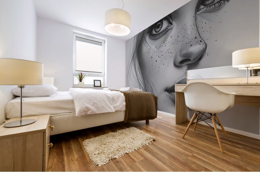 Freckled Focus Mural print