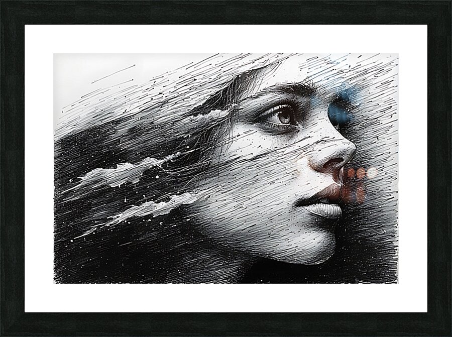 Whispers in Motion Picture Frame print