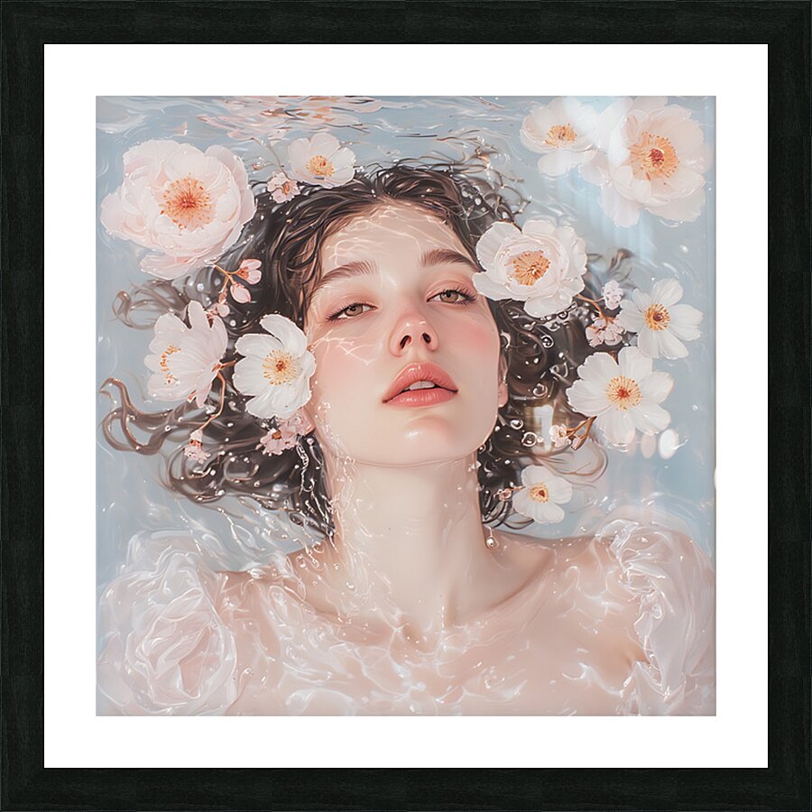 Submerged Serenity Picture Frame print