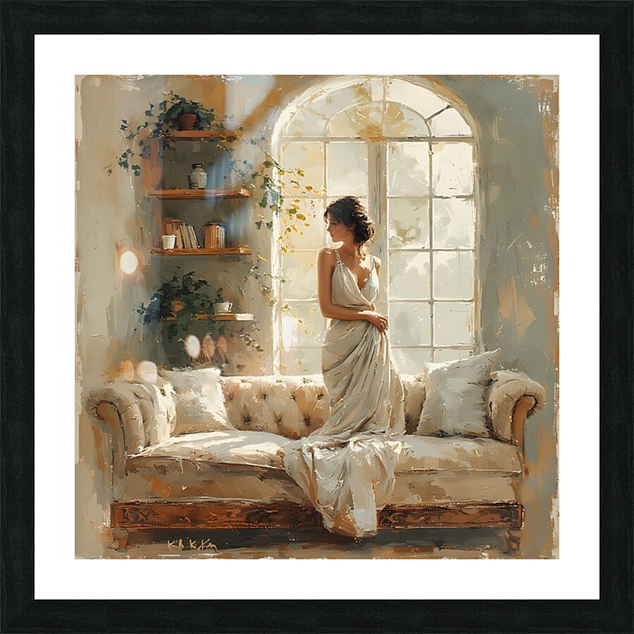 Light Through the Arch Picture Frame print