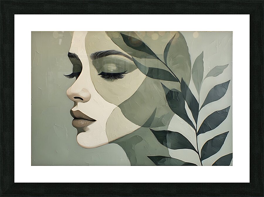 Rooted Silence Picture Frame print