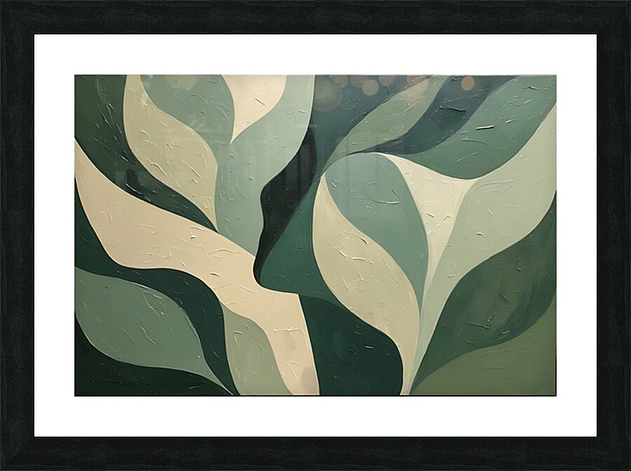 Verdant Drift Picture Frame print