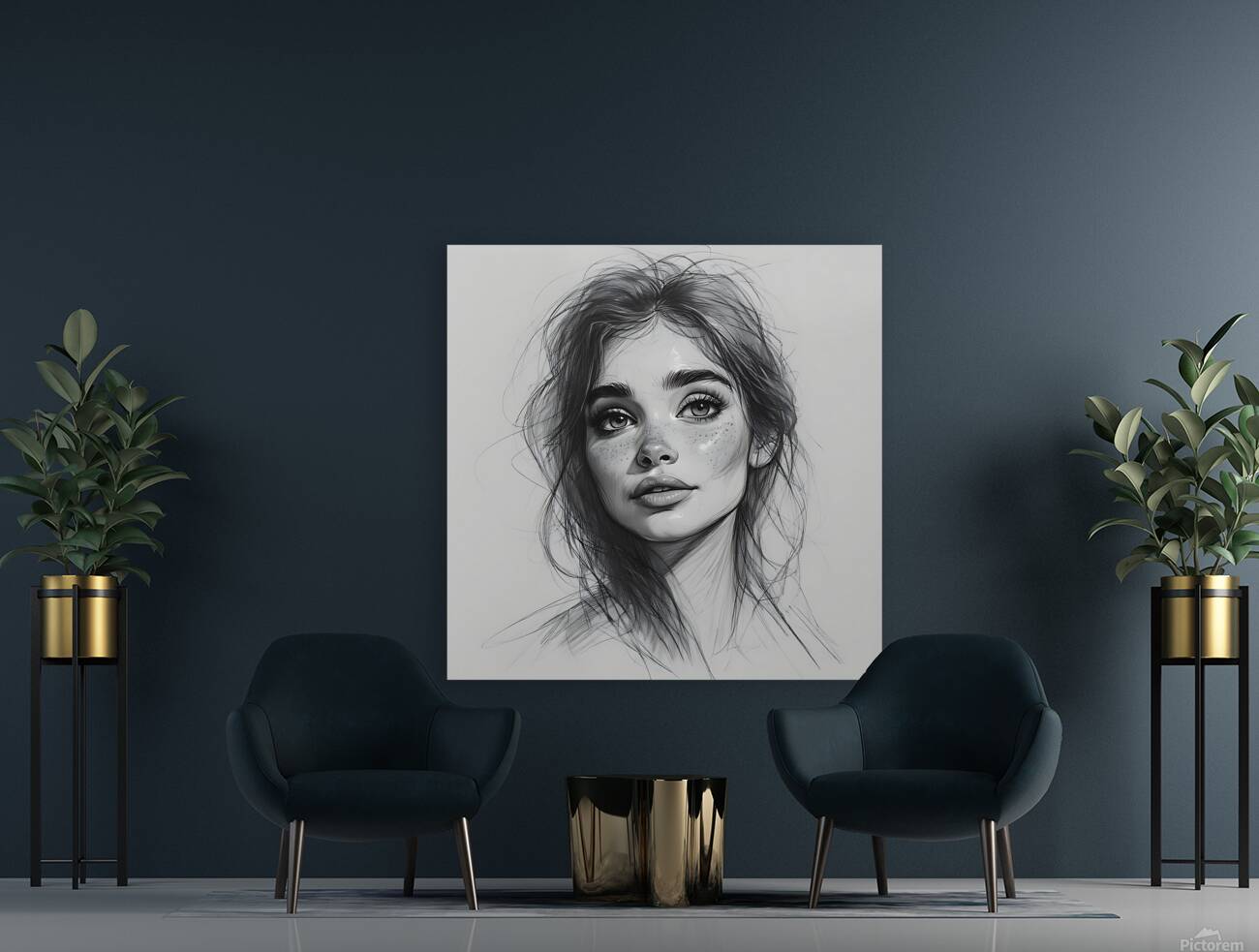 Gaze in Graphite Reproduction